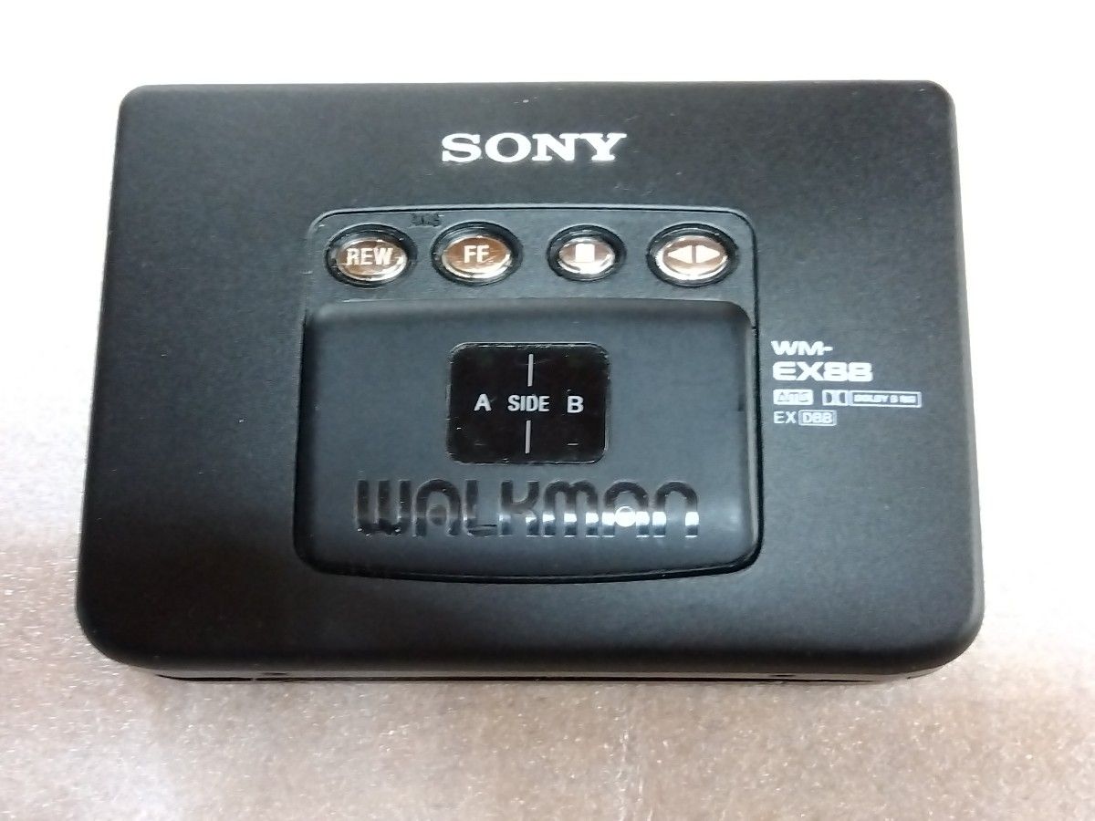 SONY カセットウォークマン WM-EX88 取説 リモコン イヤホン他 SONY カセットウォークマン WM-EX88 取説 リモコン イヤホン他