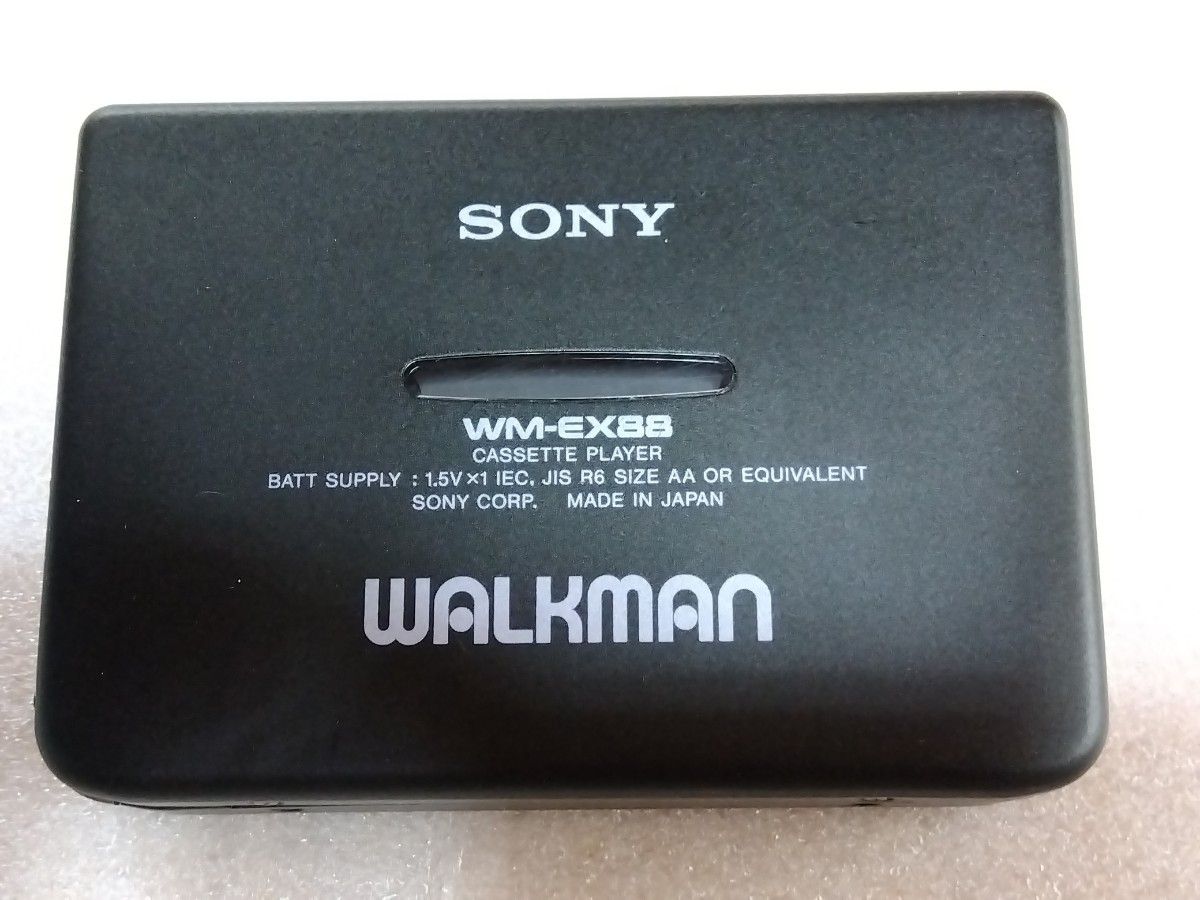 SONY カセットウォークマン WM-EX88 取説 リモコン イヤホン他 SONY カセットウォークマン WM-EX88 取説 リモコン イヤホン他
