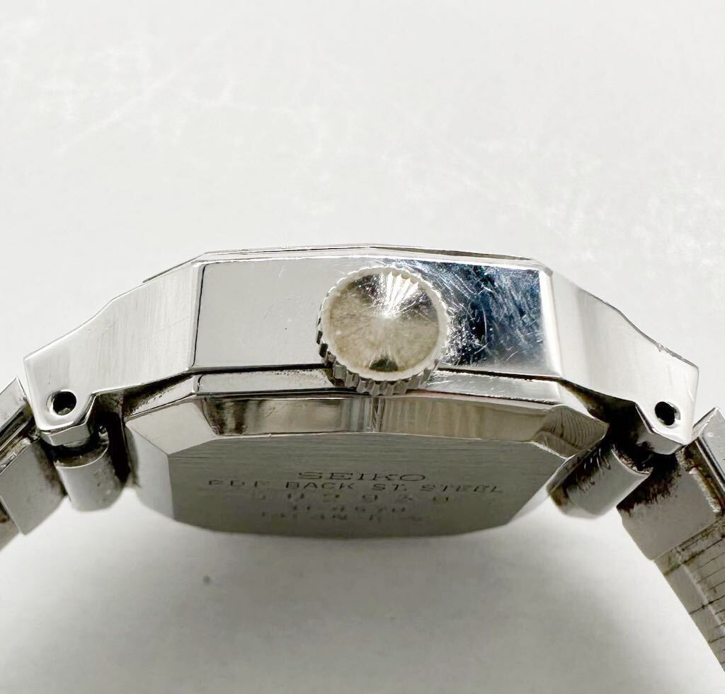 【セイコー1円〜】SEIKO 11-4570 21jewels 手巻き 腕時計 レディース 稼動品 中古 85B46の画像4