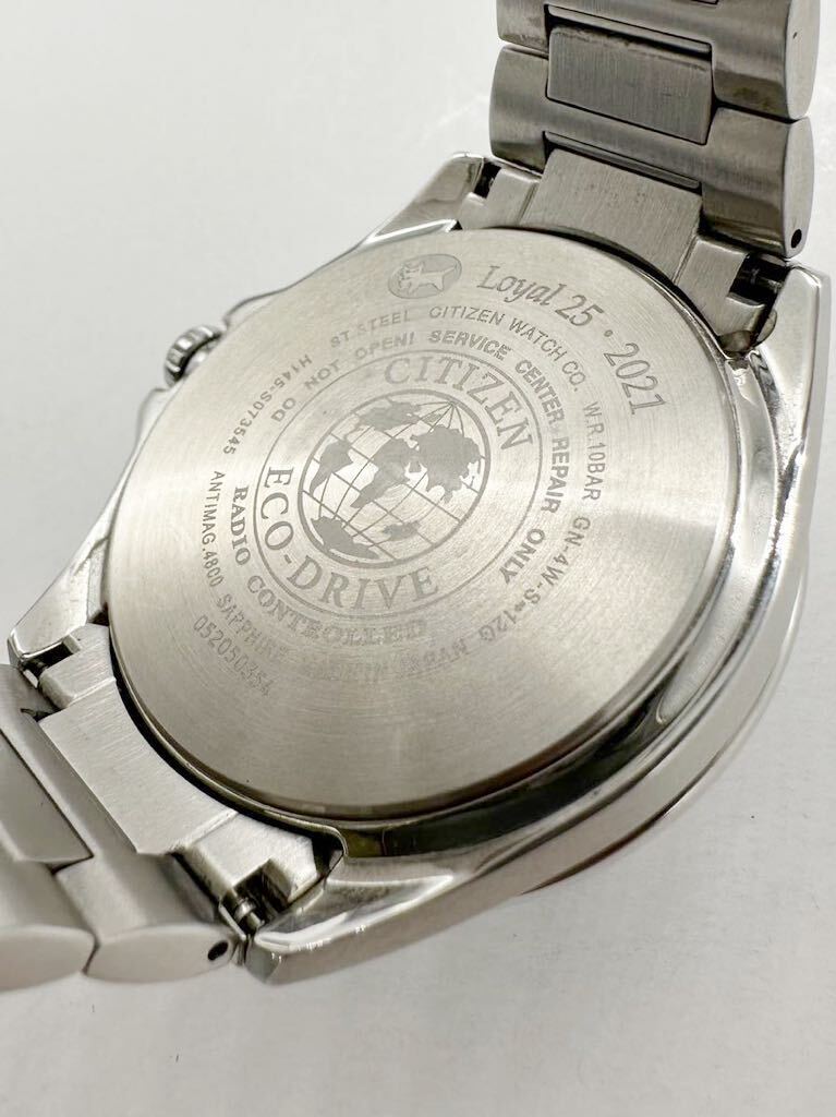 【シチズン1円〜】CITIZEN H145-S073545 エコドライブ 腕時計 メンズ 稼動品 中古 SS 8574BBの画像5