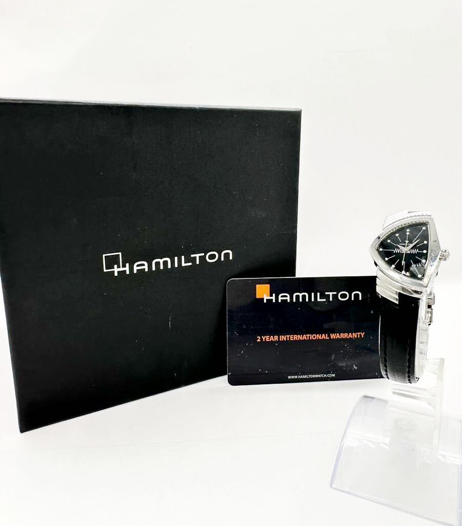 【ハミルトン 1円〜】HAMILTON ベンチュラ H242111 腕時計 レディース 稼動品 中古 85B65T_画像1