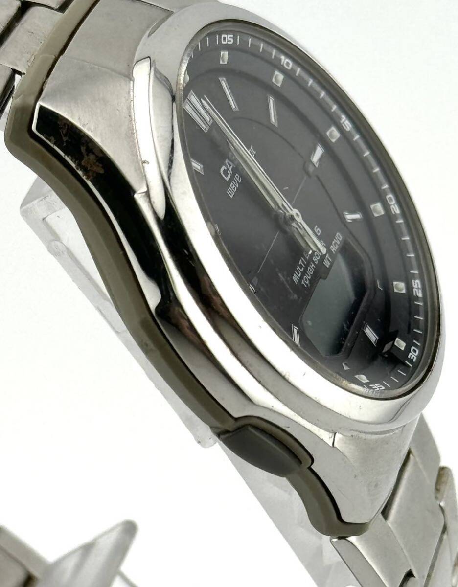 【カシオ　１円～】◎CASIO◎WVA-M600 MULTIBAND6 メンズ 腕時計　クォーツ　不動　L8314_画像4