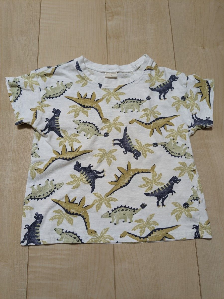 ギャップ　Simple free　110　半袖　 Tシャツ　キッズ　恐竜　5歳　 男の子