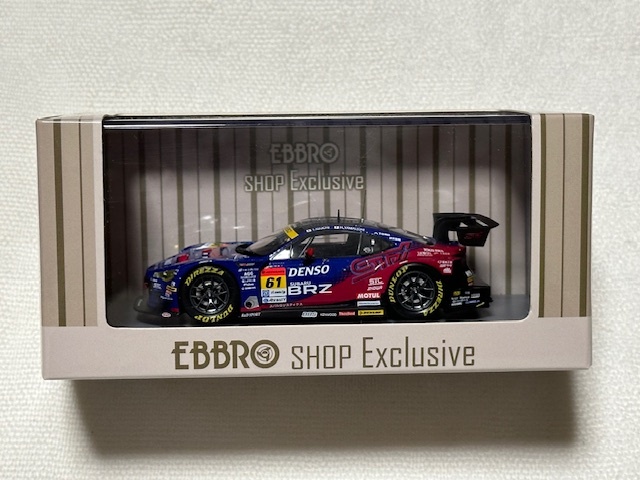 1/43 EBBRO SUBARU BRZ R&D SPORT SUPER GT GT300 2020 Okayama Test No.61 井口卓人 山内英輝 エブロ スバル スーパーGT 限定 岡山国際_画像3