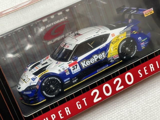 1/43 EBBRO KeePer TOM'S GR Supra SUPER GT GT500 2020 No.37 平川亮 ニック・キャシディ 山下健太 キーパー トムス レクサス スーパーGTの画像1