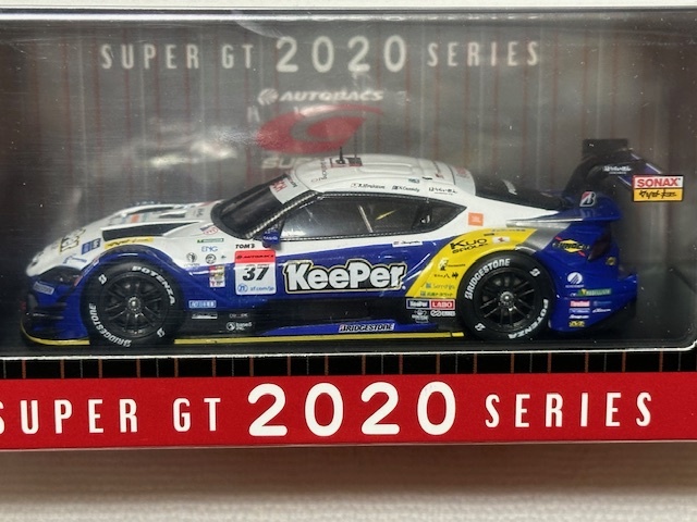 1/43 EBBRO KeePer TOM'S GR Supra SUPER GT GT500 2020 No.37 平川亮 ニック・キャシディ 山下健太 キーパー トムス レクサス スーパーGTの画像2