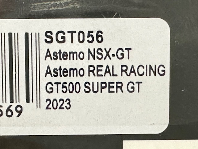 1/43 SPARK Astemo NSX-GT No.17 Astemo REAL RACING 2023 HONDA HRC ホンダ アステモ リアルレーシング 塚越広大／松下信治 SGT056 新品の画像5