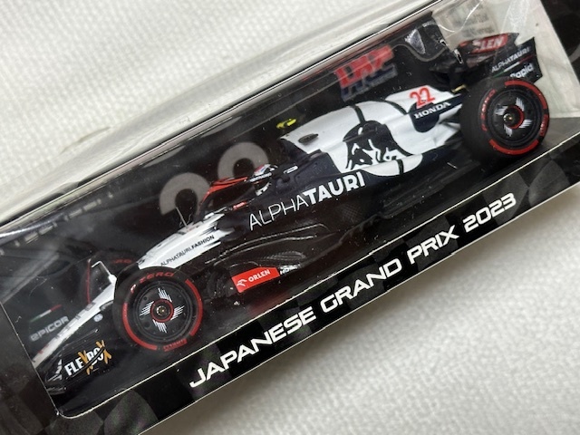 1/43 SPARK Scuderia Alpha Tauri AT04 No.22 TSUNODA JAPANESE GP 2023 角田 裕毅 F1日本GP 限定ミニカー 鈴鹿サーキット アルファタウリの画像2