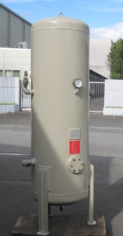 三井精機 〇〇エアータンク 最高使用圧力 0.971 MPa 内容積 0.4 m3 (NK221201-07)