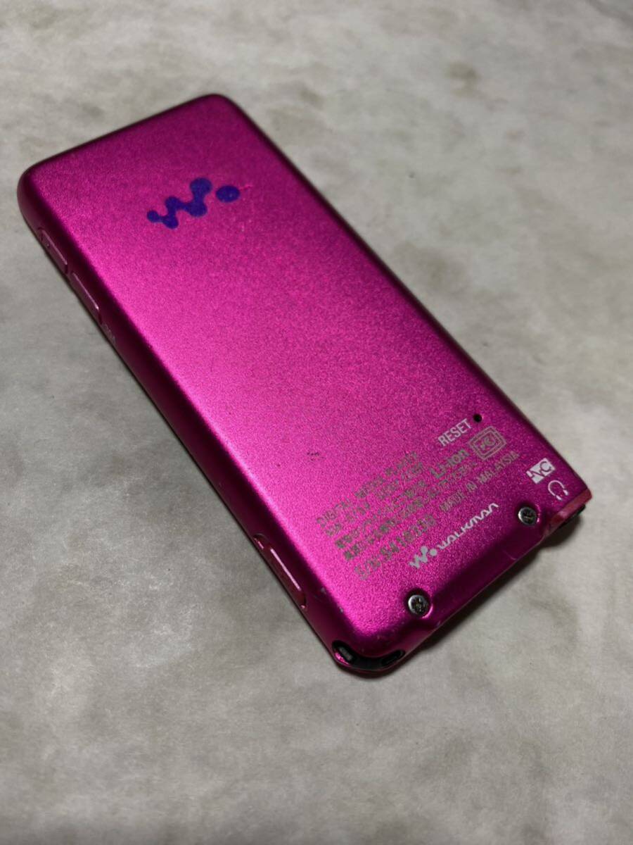 送料無 ソニー デジタルウォークマン NW-S754♪ビビッドピンク 8GB SONYWALKMAN♪即決ポータブルオーディオプレーヤーdigital media playerの画像4