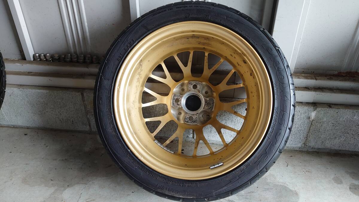 BBS RG−F 15インチ6.5J ＋37 PCD100 ４穴 トーヨープロクセスＴ1R 195/45R15 L880Kコベンにて使用の画像6