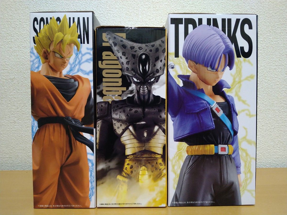 一番くじ ドラゴンボール セル(第一形態)トランクス 孫悟飯 一番くじ ドラゴンボール セル(第一形態)トランクス 孫悟飯