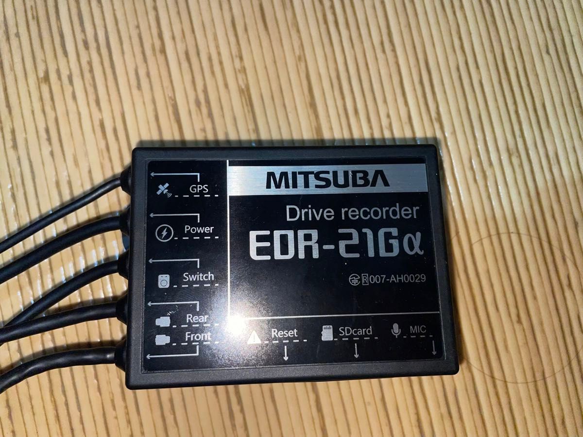 MITSUBA ミツバ EDR-21Gα ドライブレコーダー