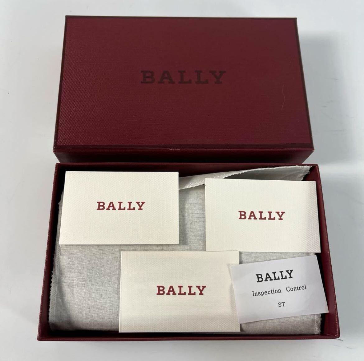 未使用 バリー BALLY 長財布 折り財布 BALIRO バリロ サフィアーノ レザー 革 トレインチャート ビジネス ロングウォレット の画像10