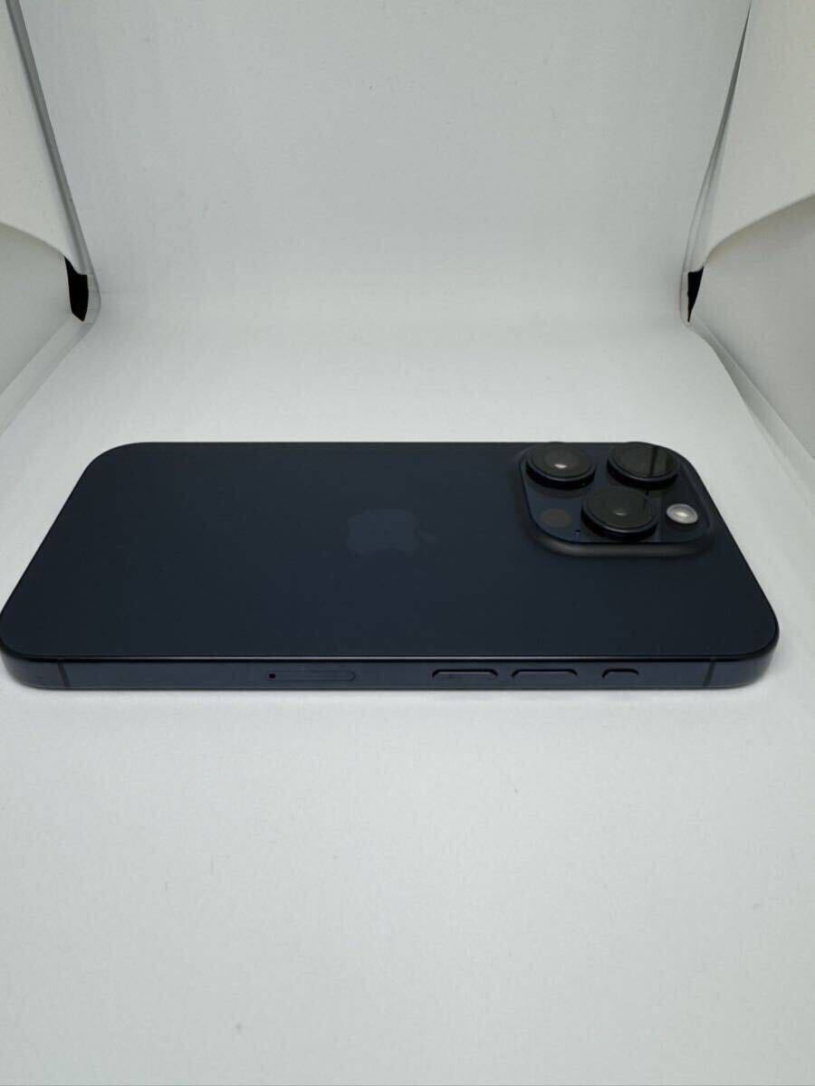 【中古品】Apple iPhone 15 Pro 256GB SIMフリー ブルーチタニウムの画像6