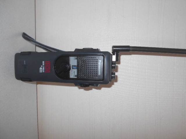 Panasonic 8CH 希少CB無線機 RJー411、ACアダプター、取説付き！の画像3