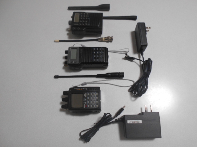 ＩＣＯＭ 144/430ＭＨｚ ＩＣ―Ｗ21Ｔ、ICー3ST、C450／取説付 ジャンク！！の画像6