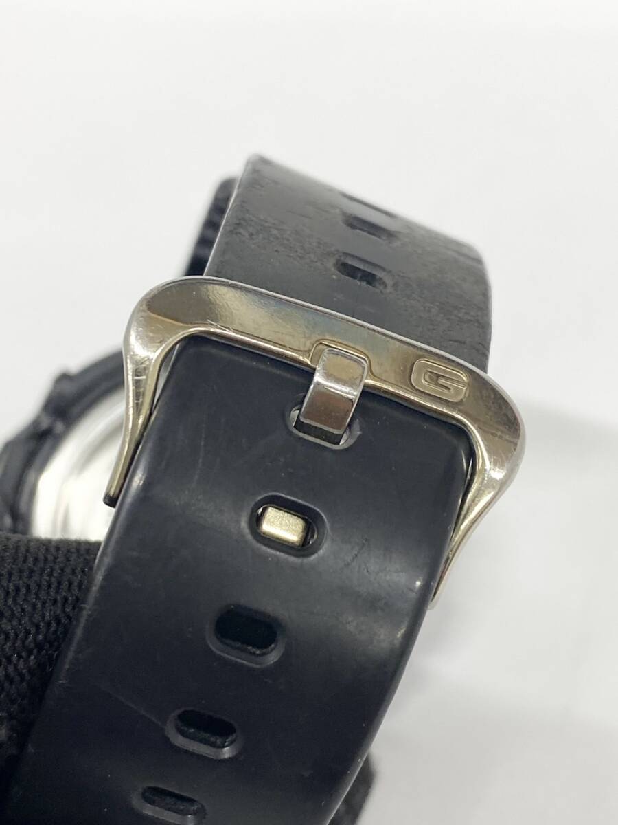 6324 G-SHOCK 腕時計 PROTECTION AWG-500J 黒 ソーラー 稼働品 使用感：中の画像6