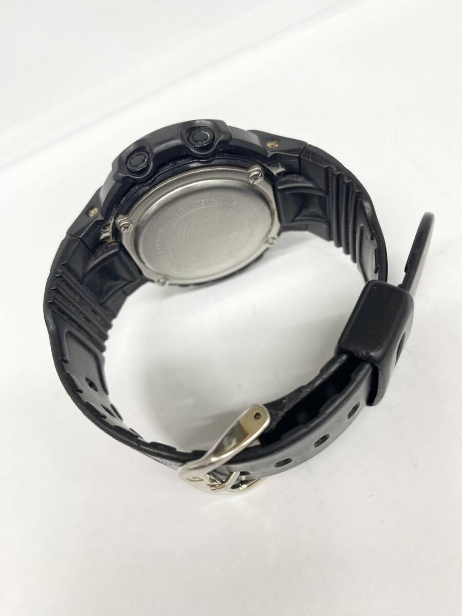 6324 G-SHOCK 腕時計 PROTECTION AWG-500J 黒 ソーラー 稼働品 使用感：中の画像4