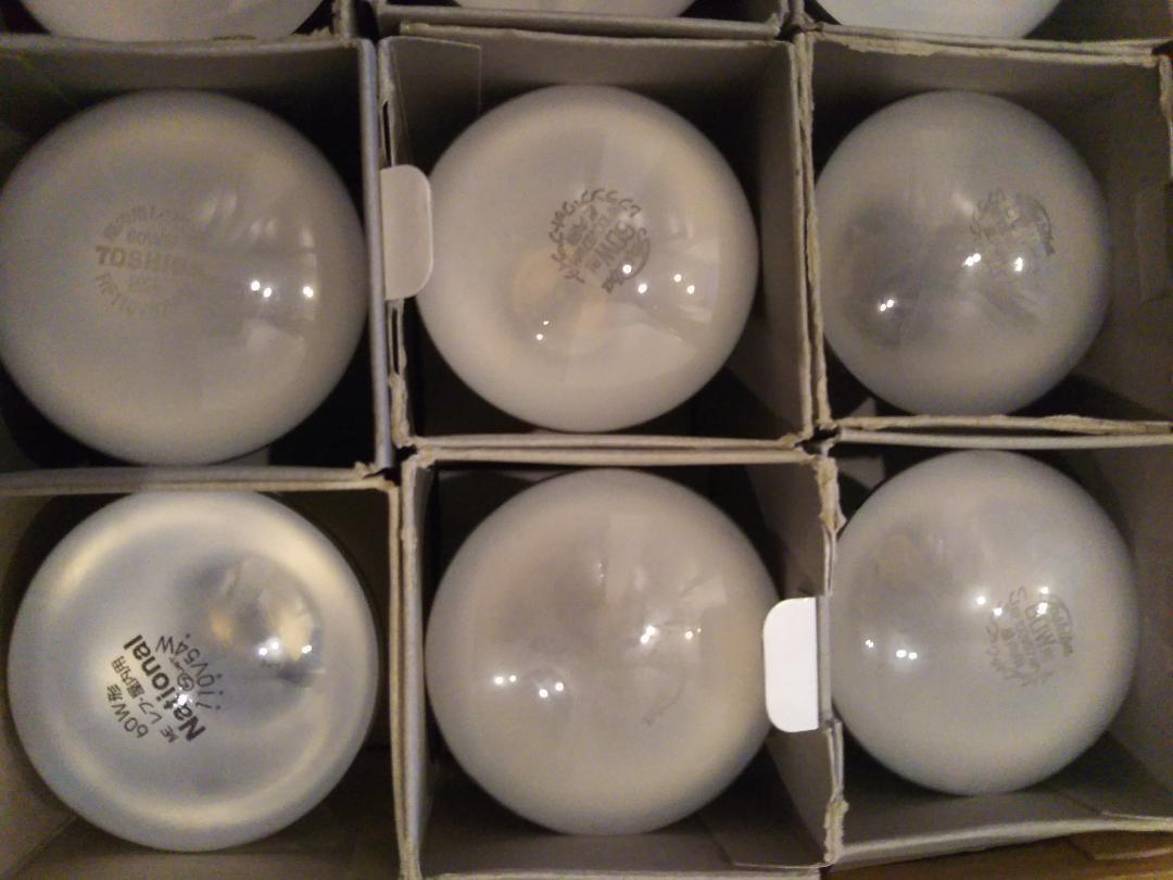 東芝 ナショナル レフランプ 電球 10個セット ＲＦ１１０Ｖ５７ＷＭｘ2、ＲＦ１００Ｖ５７ＷＭｘ6、１１０Ｖ５４Ｗｘ1 _画像2
