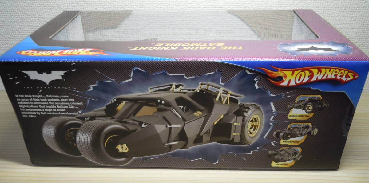  Batman темный Night * bat Mobil 1/18 Mattel фирма нераспечатанный товар 