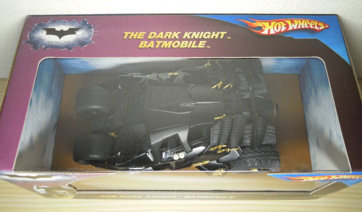  Batman темный Night * bat Mobil 1/18 Mattel фирма нераспечатанный товар 