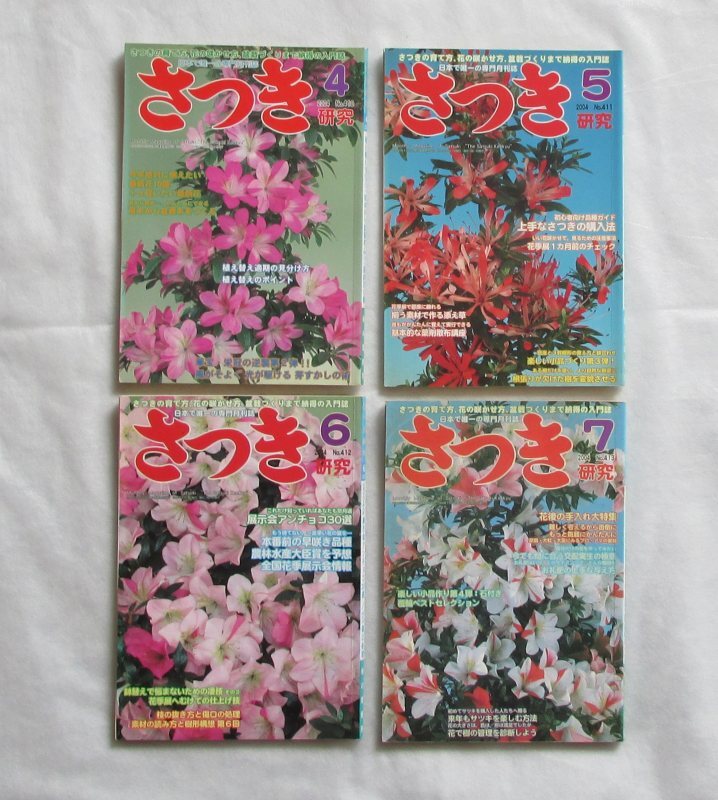 19冊 月刊さつき研究 1978年 1990年 1991年 1992年 1994年 2003年 2004年 2012年 2013年 月刊さつき研究社_画像4