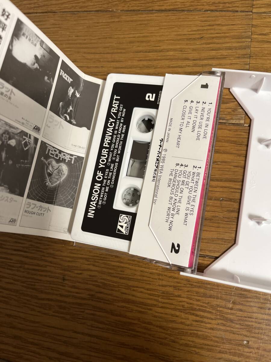 ラット ratt カセットテープの画像6