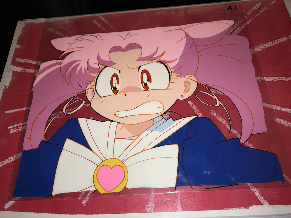 Клеточная живопись Sailor Moon Chibiusa фоновый набор