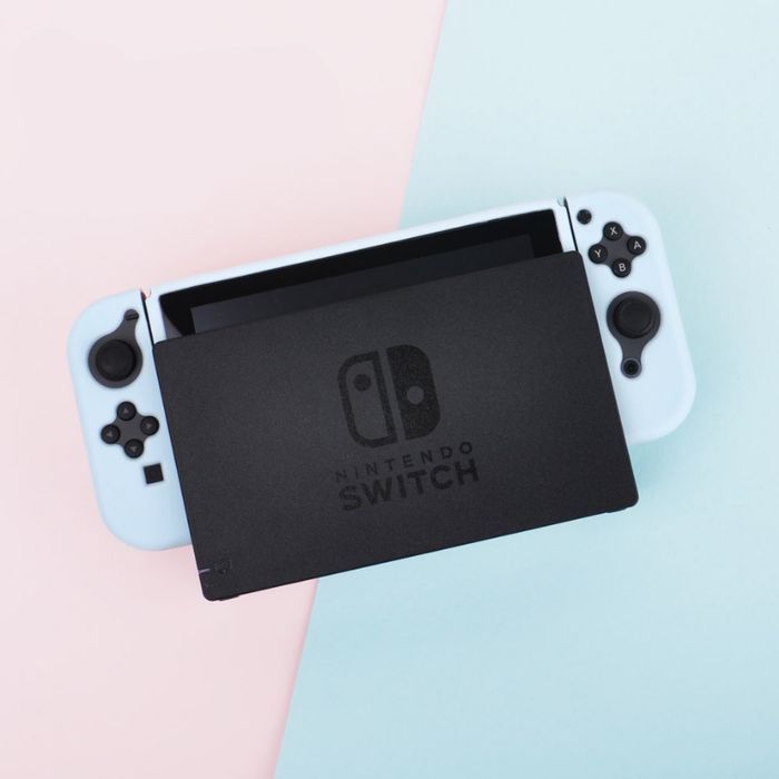 Nintendo switch 有機elモデル ケース　ソフト　ブラック19