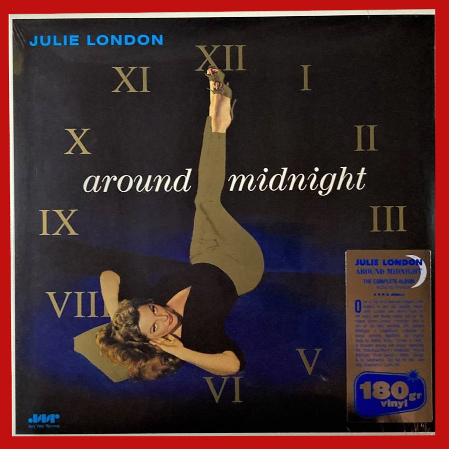 未開封　ジュリー・ロンドン　アラウンド・ミッド・ナイト　Julie London Around Midnight　 送料500円　EU盤　180g重量盤　限定盤　1LP_画像1