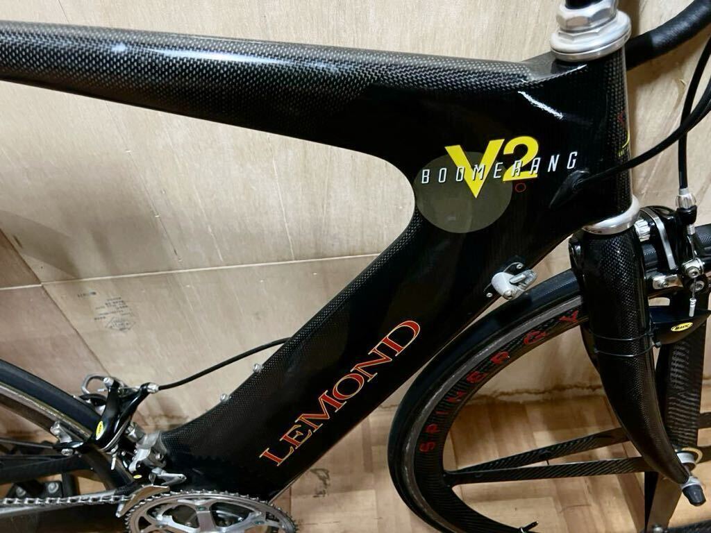 GREG LEMOND BOOMERANG V2 グレッグレモン ブーメランV2 フルカーボン マビック メカトロニック クリスキング スピナジー イーストン の画像5