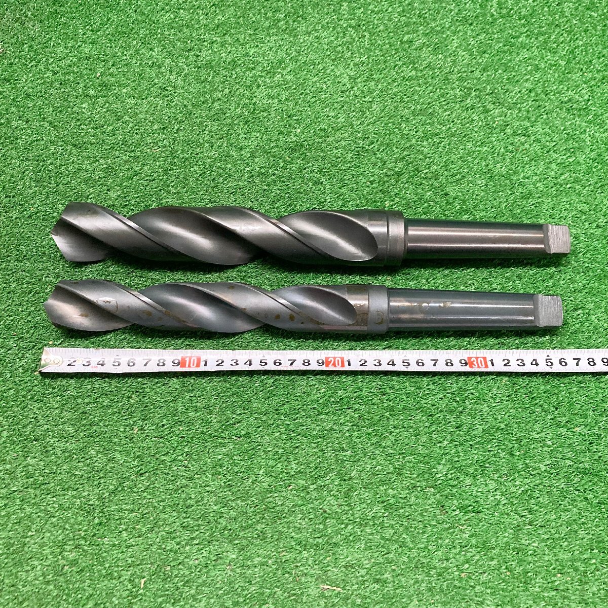 今落i362 KOBELCO ■テーパーシャンク ツイストドリル HSS φ36.5mm/φ44.5mm 鉄工用ドリル 全長約39cm ★2本セットの画像4