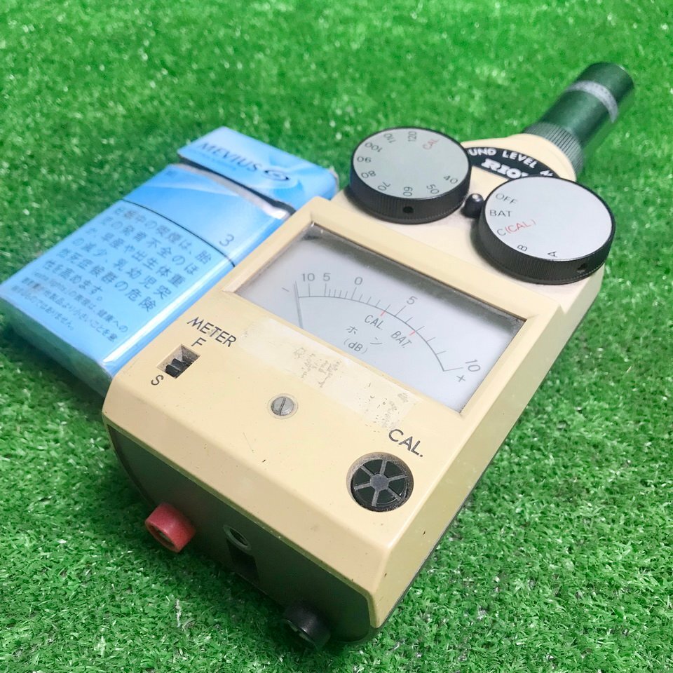 央飯m120 リオン LION ■サウンドレベルメーター 普通騒音計『NA-09』騒音計 音 測定器_画像1