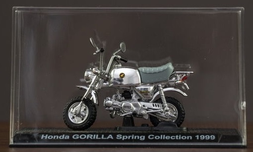 ◆即決可◆希少◆台湾セブンイレブン限定商品★ミニカー ホンダ Honda ゴリラ Gorilla 1999 1/24 検索：京商 ミニチャンプスの画像1