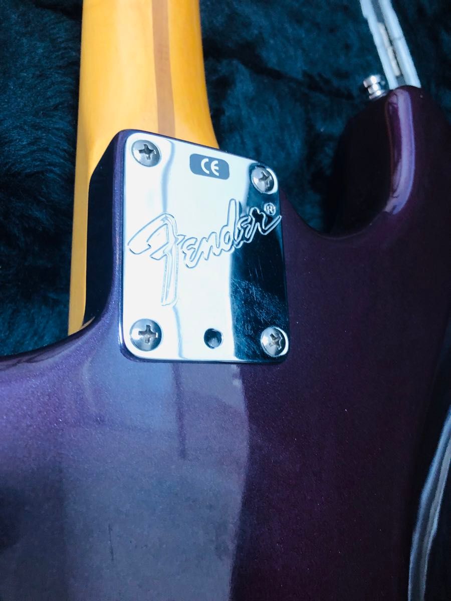 FENDER USA STRATCASTER レアカラー　バーガンディ　パープル　フェンダー