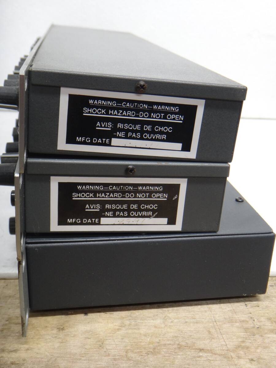APHEX 109 PARAMETRIC EQUALIZER with Tubessence эквалайзер USA производства 2 шт + LA AUDIO MPX1 UK производства * утиль 