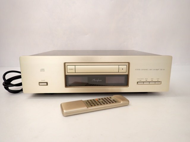 Accuphase アキュフェーズ D/Aコンバーター搭載 CDプレーヤー DP-55 リモコン付き □ 56300-7の画像1