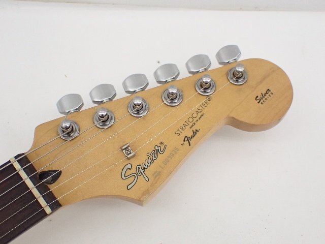 Squier by Fender スクワイヤー エレキギターSTRATOCASTER 1991 Lシリアル SST-33R ストラトキャスター ∽ 6D76A-3の画像2