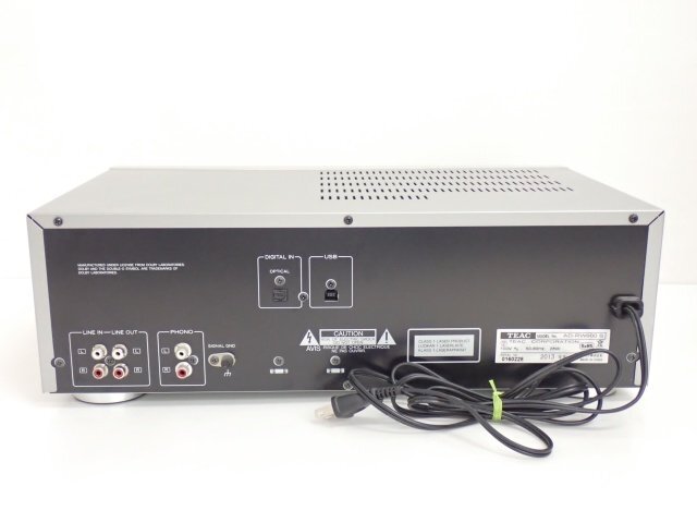 【録再可】TEAC CD/カセットコンビネーションレコーダー AD-RW900 S 2013年製 ティアック ◆ 6DA93-8_画像4