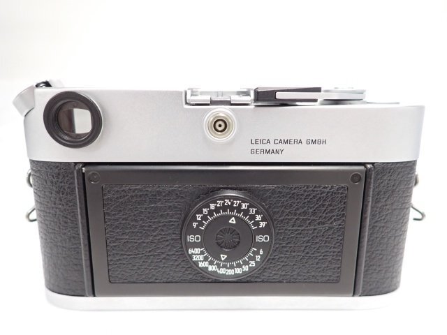 良品 Leitz Leica M6 1993年頃 シルバークローム ライツ ライカ レンジファインダーカメラ ボディ ∬ 6DDCD-1の画像5