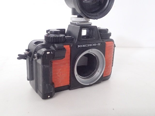 Nikon ニコン 水中カメラ NIKONOS-V + レンズ3本（15mm、20mm、35mm）、水中ストロボ YS-60、Oリングセット ★ 6DB6F-1の画像3