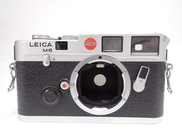 良品 Leitz Leica M6 1993年頃 シルバークローム ライツ ライカ レンジファインダーカメラ ボディ ∬ 6DDCD-1の画像3