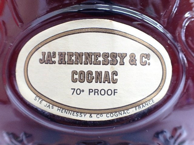 【未開栓・古酒】ブランデー コニャック COGNAC Hennessy X.O 金キャップ ヘネシーXO 700ml 40% 元箱付 (3) ★ 6CC09-3_画像4