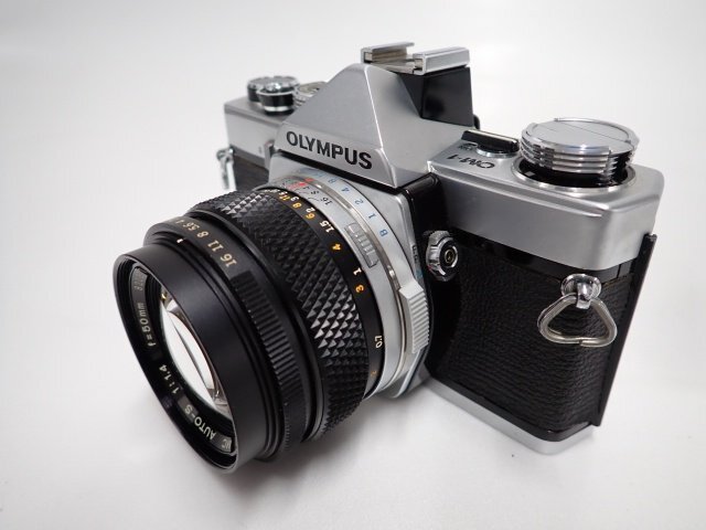 OLYMPUS OM-1 + ZUIKO MC AUTO-S 50mm F1.4 オリンパス フィルム一眼レフカメラ レンズ付 ∬ 6DB94-1の画像2