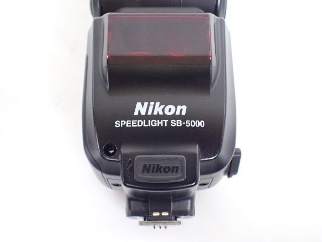 【良品】 Nikon ニコン SB-5000 SPEEDLIGHT スピードライト ストロボ 説明書/ケース付 ∴ 6DC9D-7の画像4