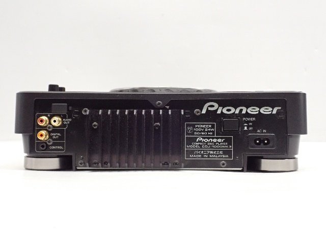 Pioneer パイオニア CDJ-1000MK3 DJ用CDプレーヤー 2008年製 ① ∩ 6DE3E-1の画像4