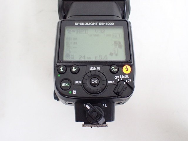【良品】 Nikon ニコン SB-5000 SPEEDLIGHT スピードライト ストロボ 説明書/ケース付 ∴ 6DC9D-7の画像3