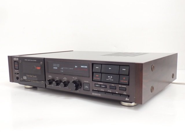 AKAI GX-93 3ヘッドシングルカセットデッキ アカイ 赤井電機 ◆ 6DC75-3