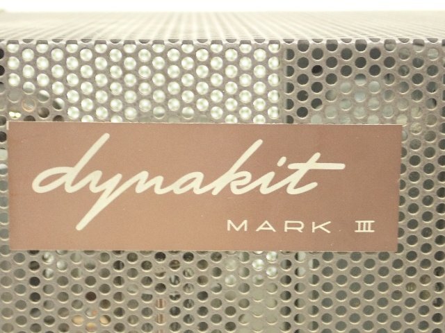 DYNACO ダイナコ 真空管/管球式モノラルパワーアンプ ダイナキット DYNAKIT MARKIII ペア 配送/来店引取可 ¶ 6DDB2-5の画像5